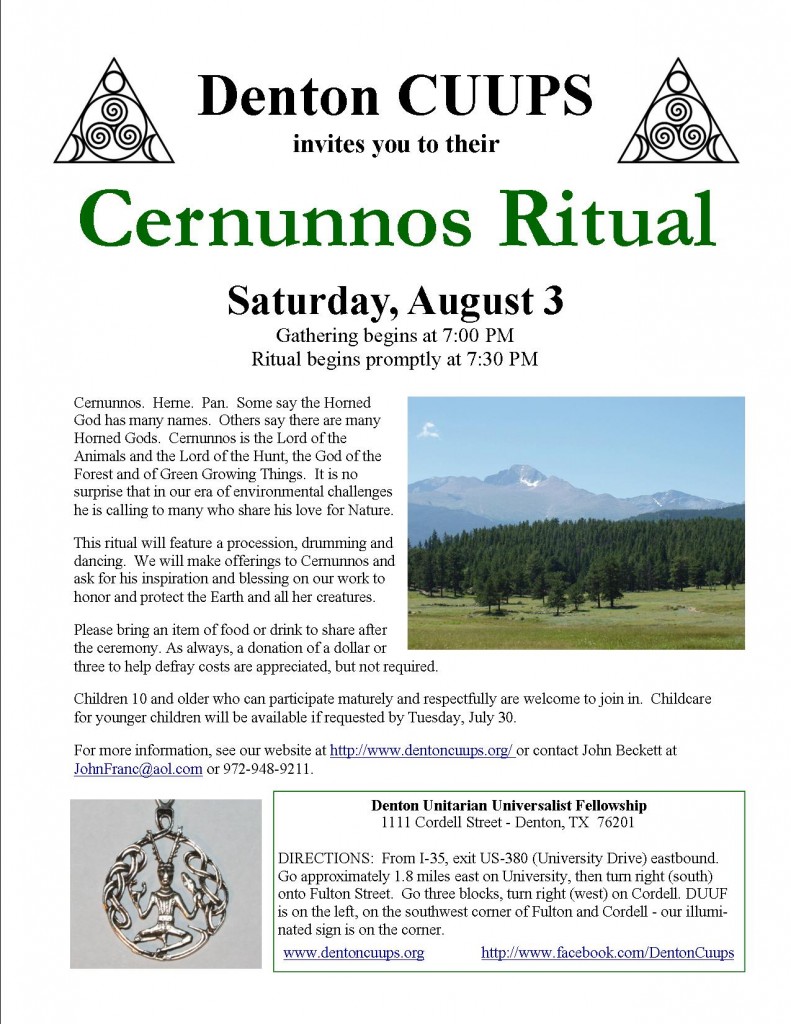 Cernunnos flyer 2013