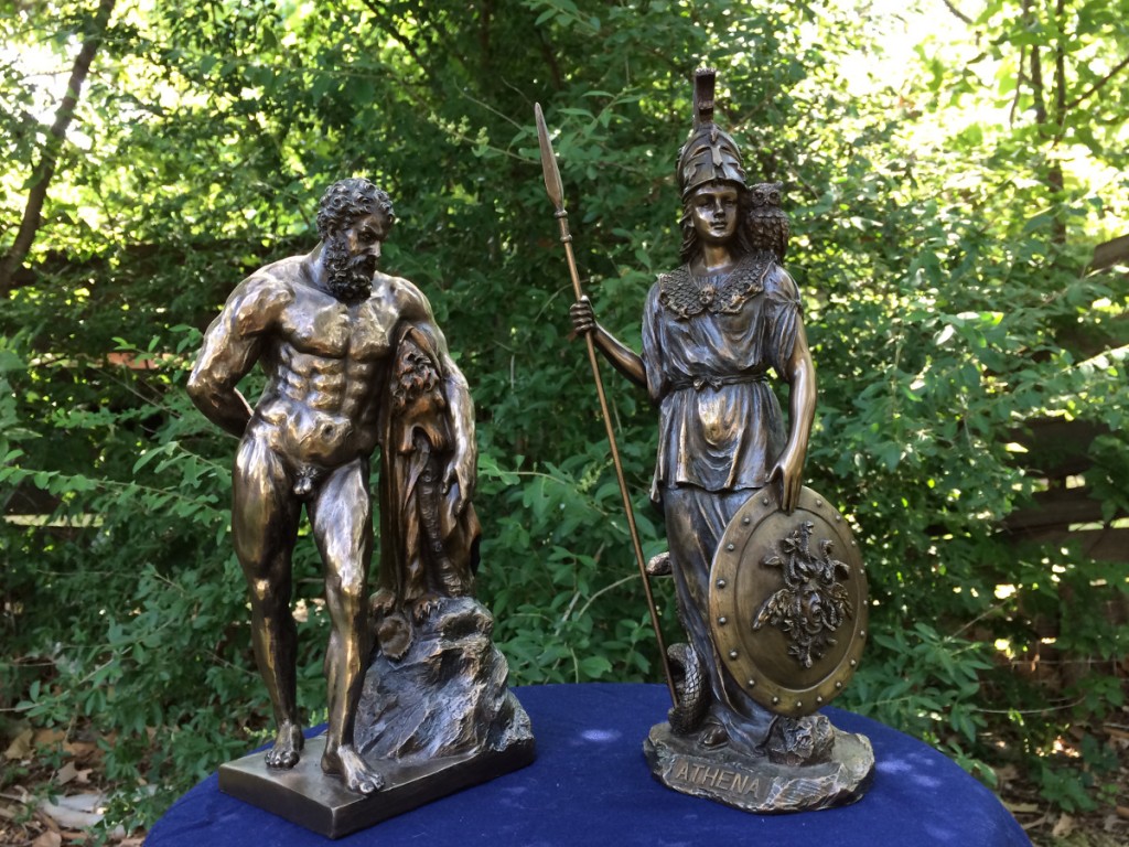 Herakles and Athena