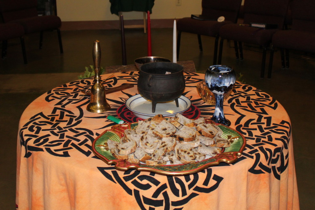 Yule altar 2013